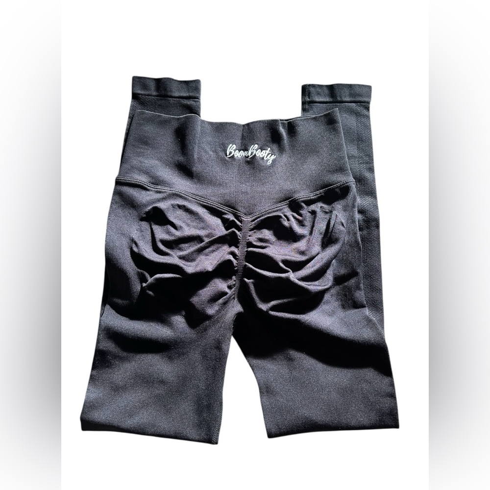 BoomBooty‎ Scrunch Seamless Leggings Black